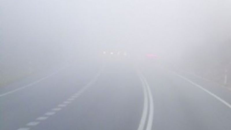 Alertan por intensa llovizna y niebla en la 157 y las Salinas