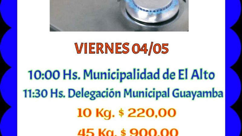 El programa “Gas” llega a El Alto