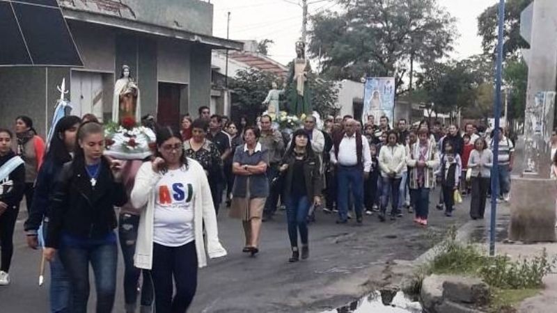 Celebraron a San José Obrero en La Tablada