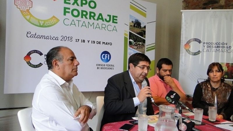 Producción presentó la segunda edición de Expo Forraje