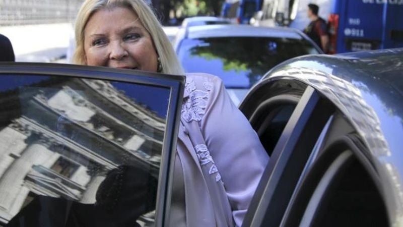 Carrió en Casa Rosada: “Estoy aquí para dar tranquilidad”