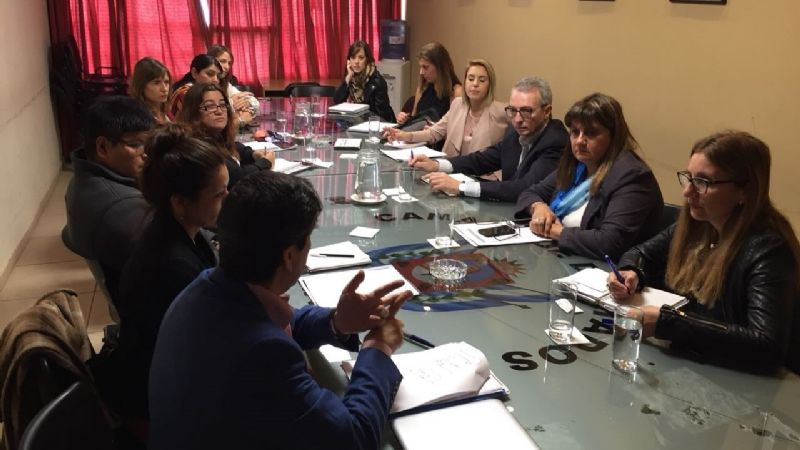 Nación visitó la provincia para tratar diferentes temáticas