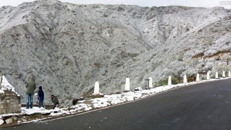 Se empieza a sentir el frío: ¿Puede caer nieve?