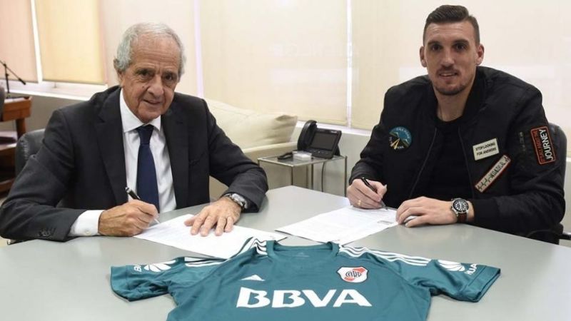 River le subió la cláusula de rescisión a Armani