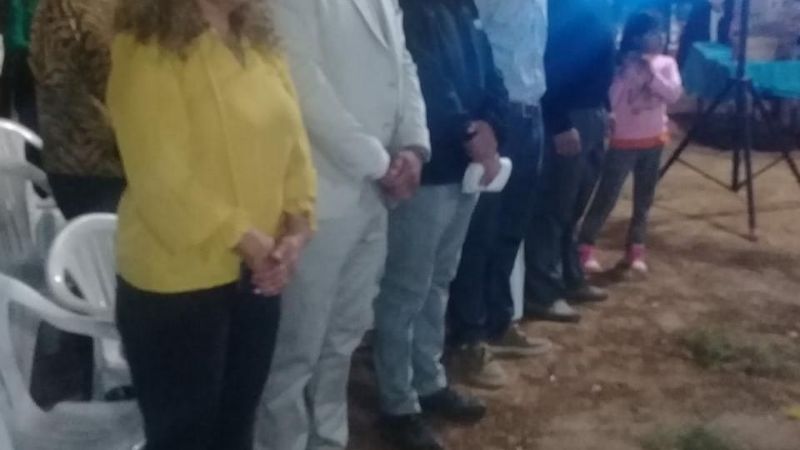 Inauguraron remodelación de la plazoleta Virgen del Valle en Recreo