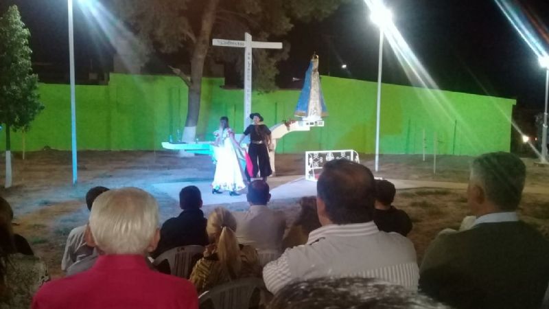Inauguraron remodelación de la plazoleta Virgen del Valle en Recreo