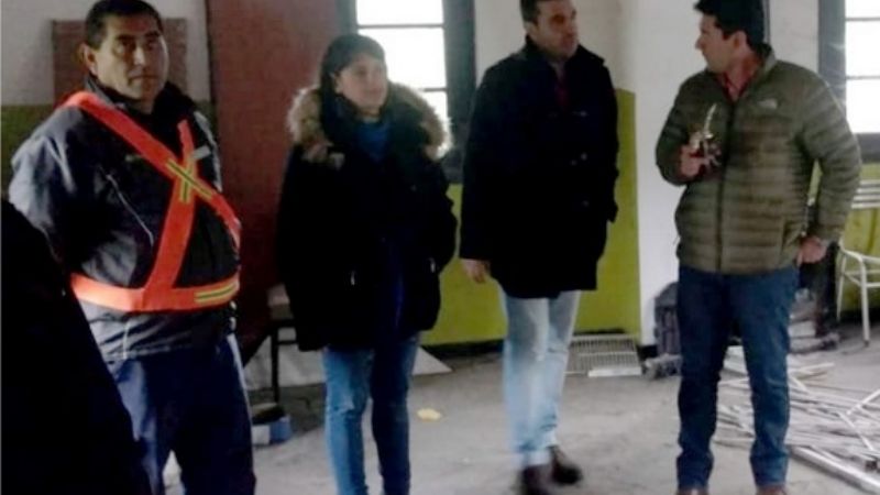 El Intendente Ferreyra visitó la Hostería de Pirquitas