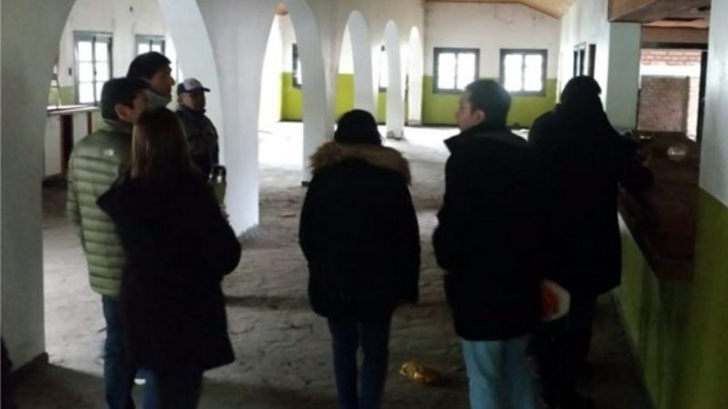 El Intendente Ferreyra visitó la Hostería de Pirquitas