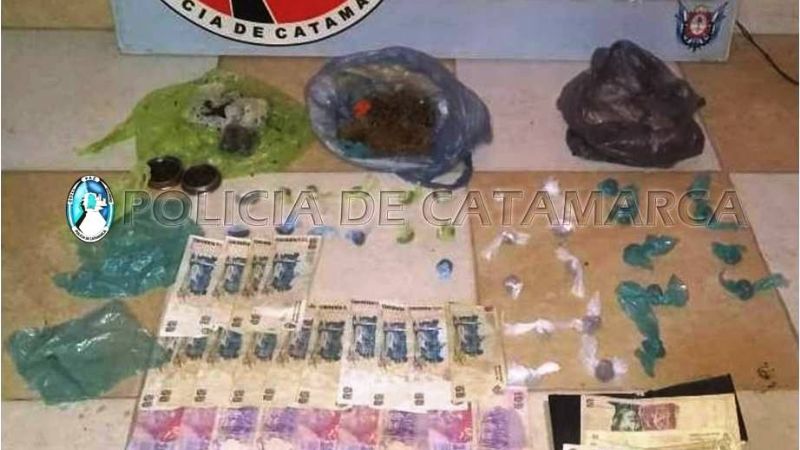 Otro golpe a las drogas en la Capital