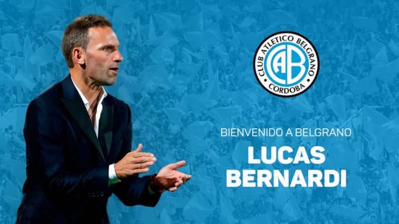 Lucas Bernardi es el nuevo técnico de Belgrano