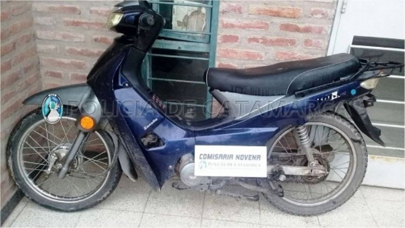 En el sur de la Capital recuperan una moto robada