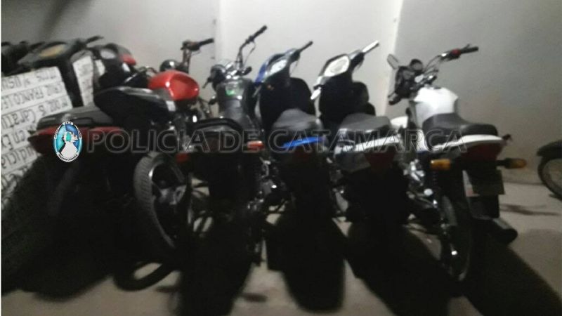 Secuestran una decena de motos en Santa María