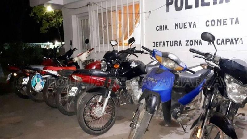 Por infracciones, secuestran 9 vehículos en Capayán