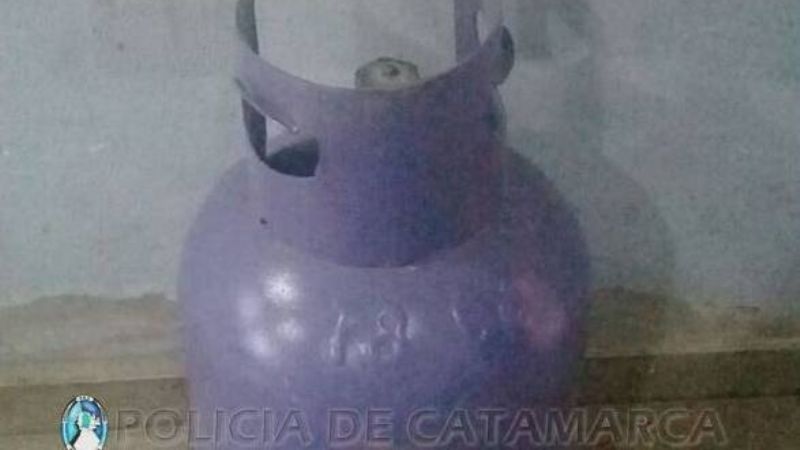 Recuperan una garrafa robada