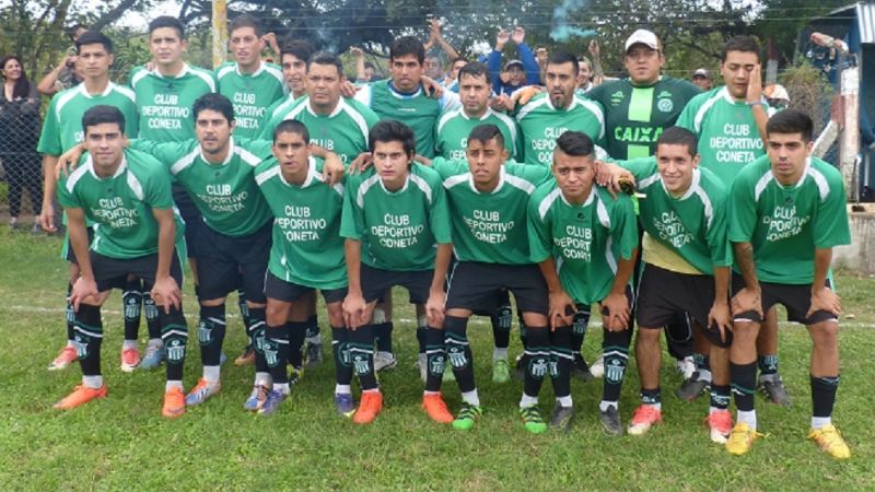 Coneta, campeón de la Liga Capayense de fútbol