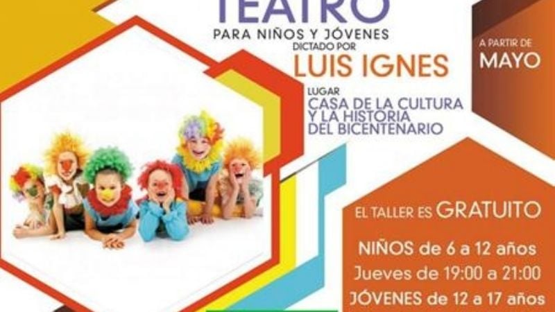 Taller de teatro en Andalgalá