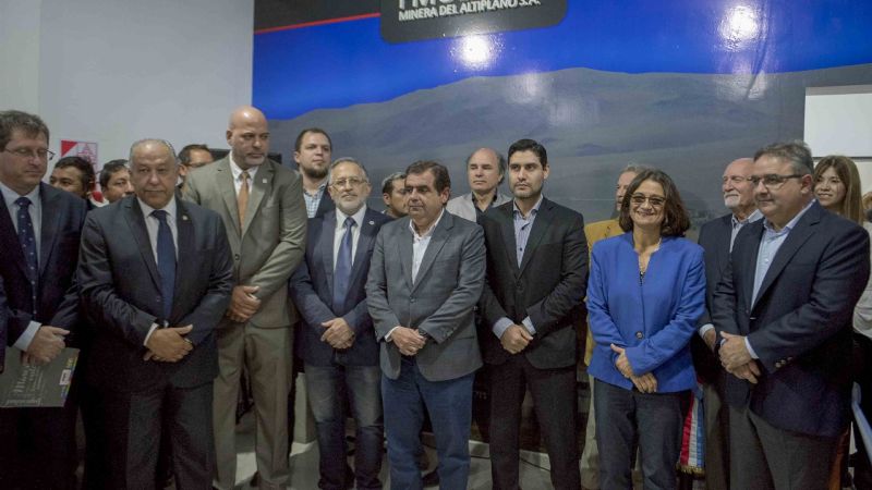 Lucía celebró el Día de la Minería con importantes anuncios