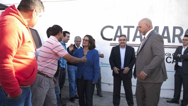 Lucía celebró el Día de la Minería con importantes anuncios