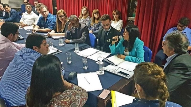 Asuntos Constitucionales recibió al Colegio de Abogados