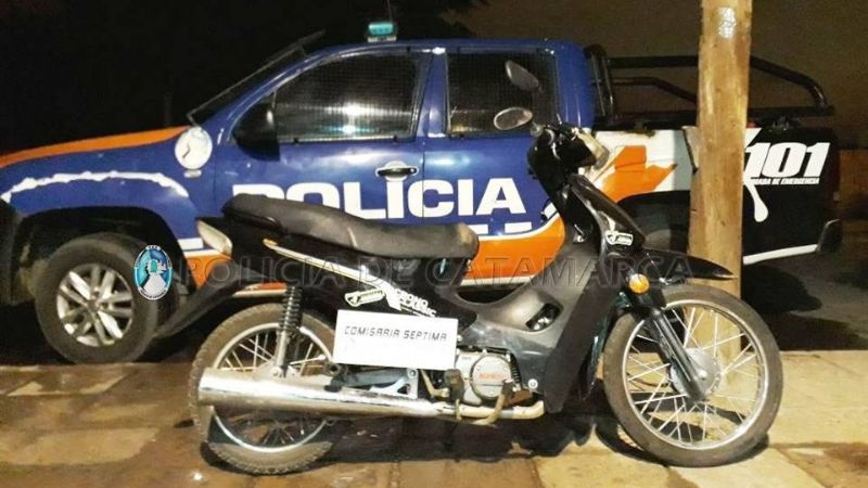 Otro ladrón de motos escapó en persecución
