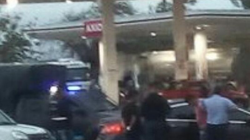 Fuerte operativo policial en estación de servicios de Recreo