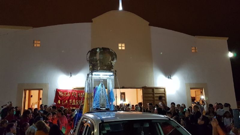 La Virgen del Valle visita la parroquia del Espíritu Santo