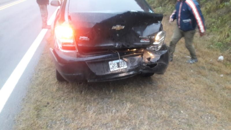 Choque en la ruta 60