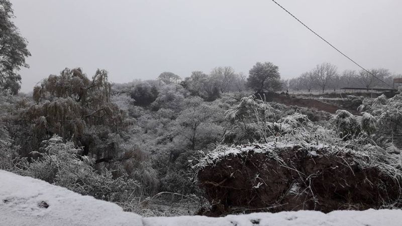 Las postales de Belén vestido de blanco