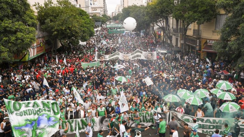 Camioneros anunció medidas de fuerza "sorpresivas" desde esta noche