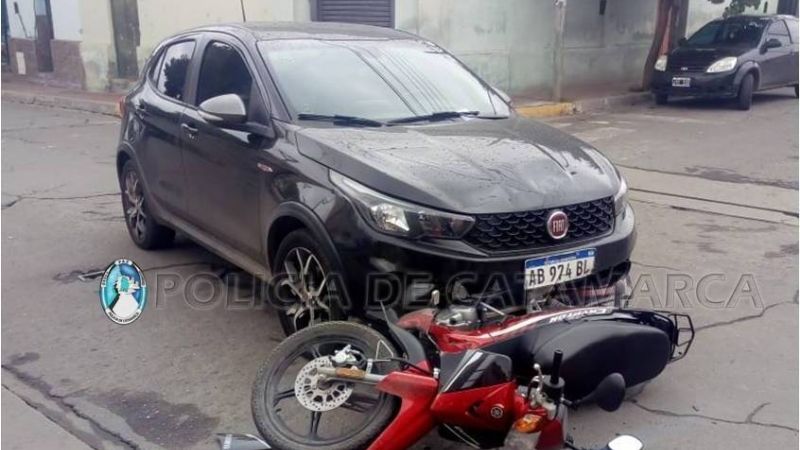 Choque con un herido en Junín y Zurita