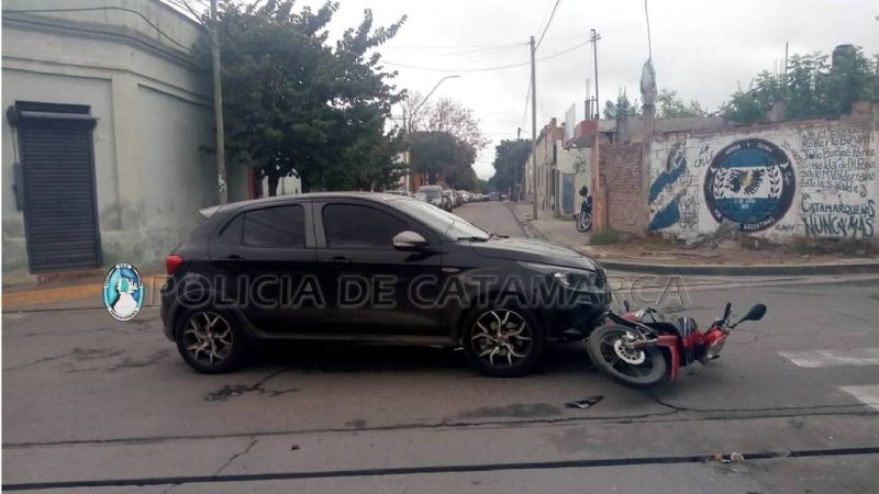 Choque con un herido en Junín y Zurita