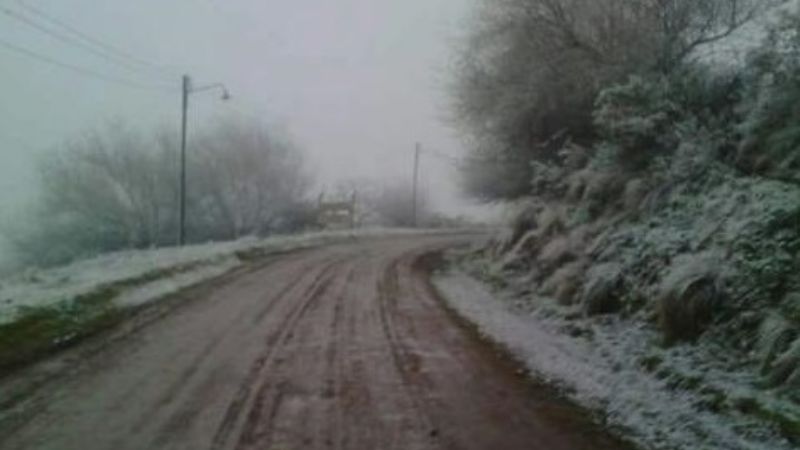 Más nieve en el interior provincial