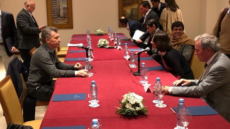 Macri se reunió con Corpacci y su Gabinete