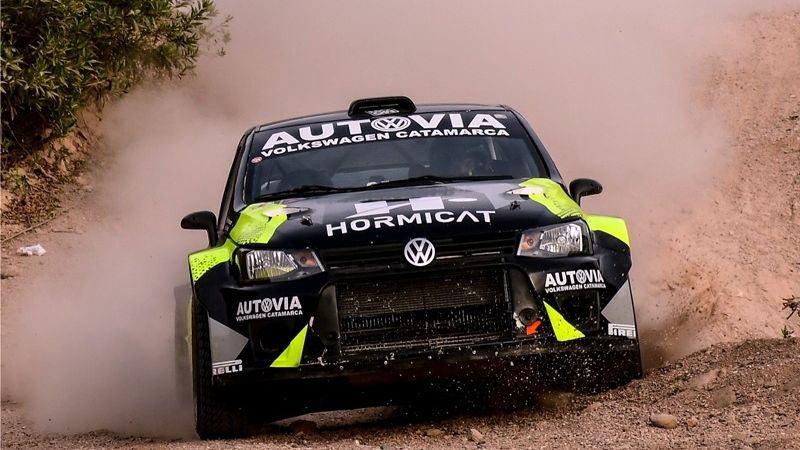 Walter 1ro. en la Sénior; Augusto 6to. en la Maxi Rally