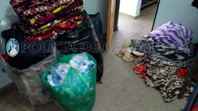 Secuestran mercadería ilegal y droga en Valle Viejo