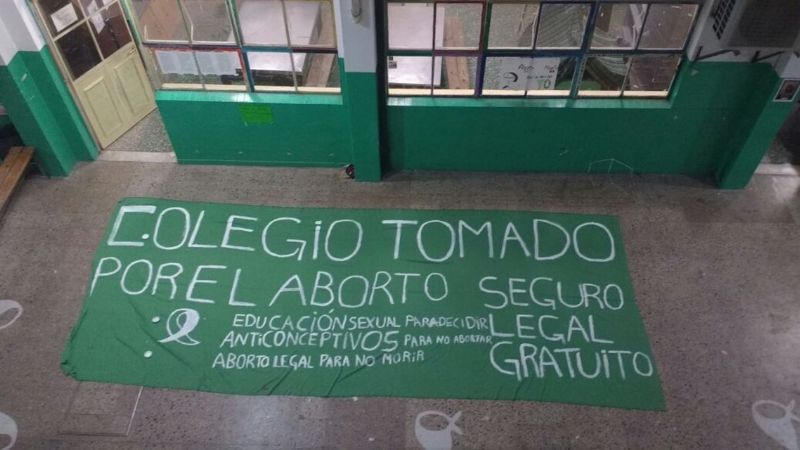 Estudiantes tomarán facultades y escuelas en apoyo a la legalización del aborto