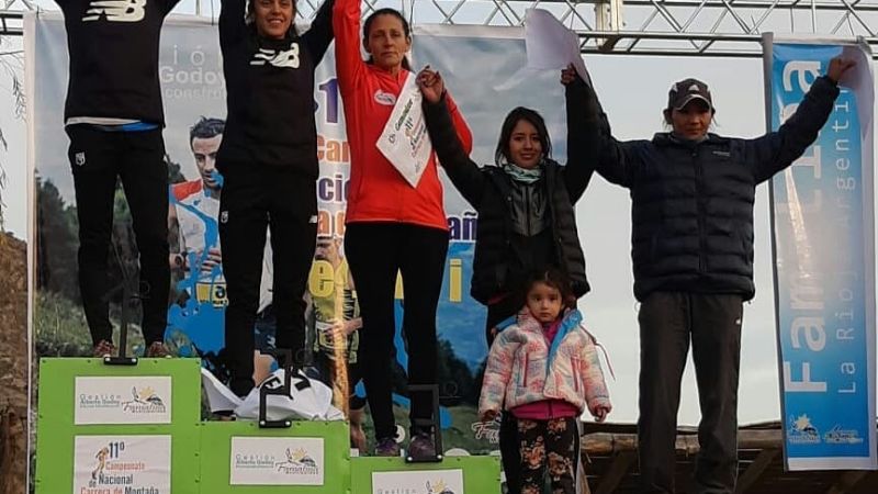 Paola Maza, la mejor de Catamarca en el Nacional de Montaña