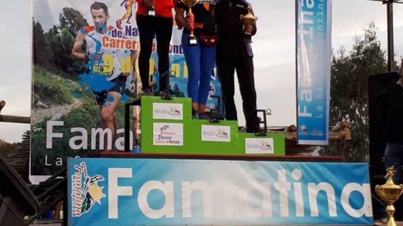 Paola Maza, la mejor de Catamarca en el Nacional de Montaña