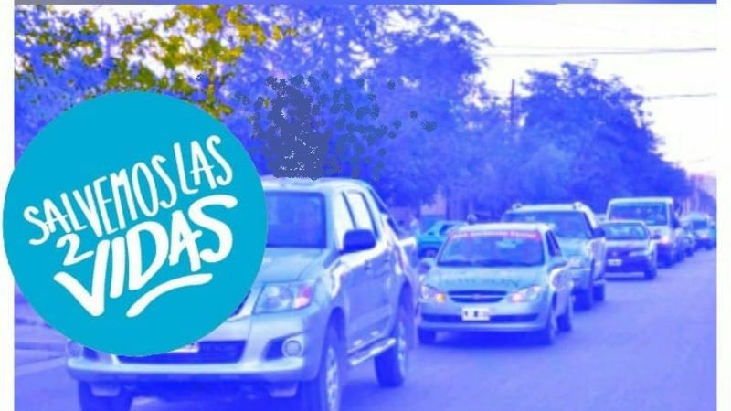 Todo listo para la "Caravana por la vida"