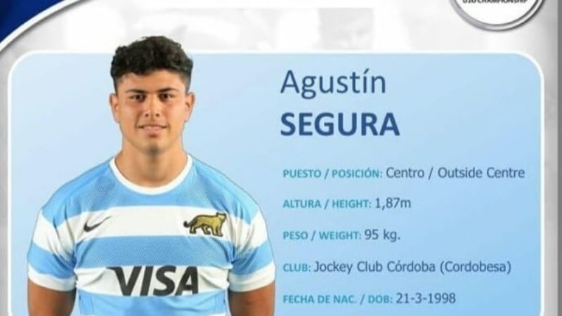 Debut mundialista de Agustín Segura  en Los Pumitas