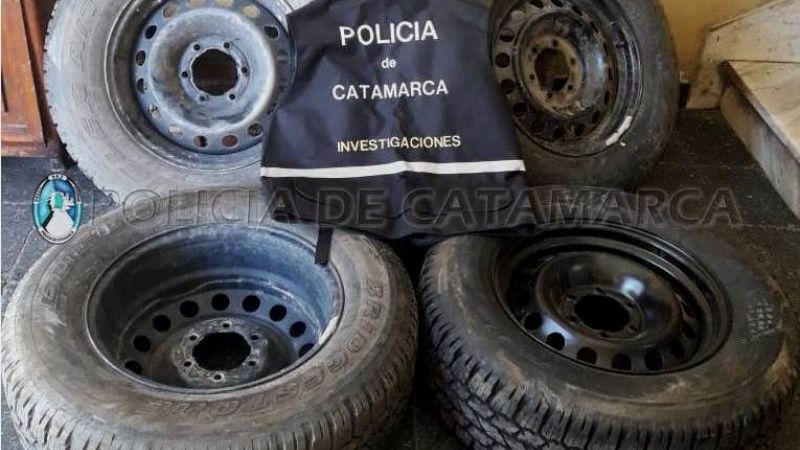 Tras registros domiciliarios recuperan ruedas de auxilios robadas