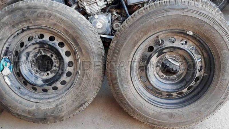 Tras registros domiciliarios recuperan ruedas de auxilios robadas