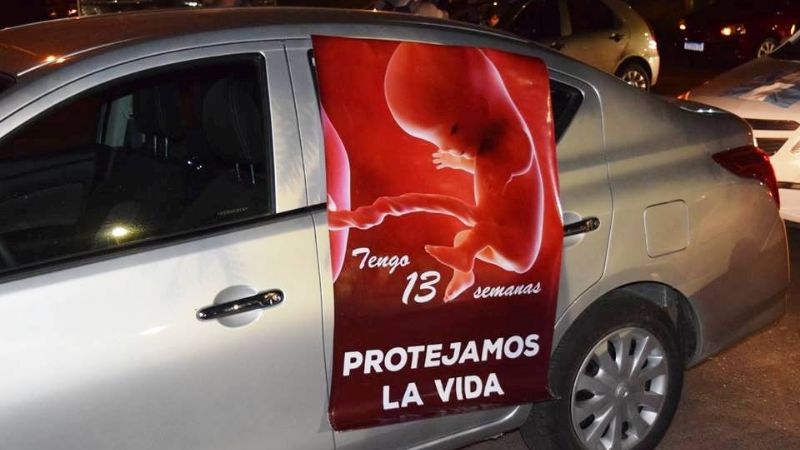 En caravana, se pidió por las Dos Vidas