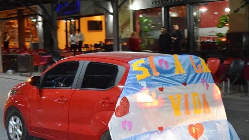 En caravana, se pidió por las Dos Vidas