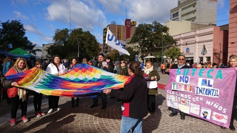 Distintas organizaciones le dijeron No al trabajo infantil