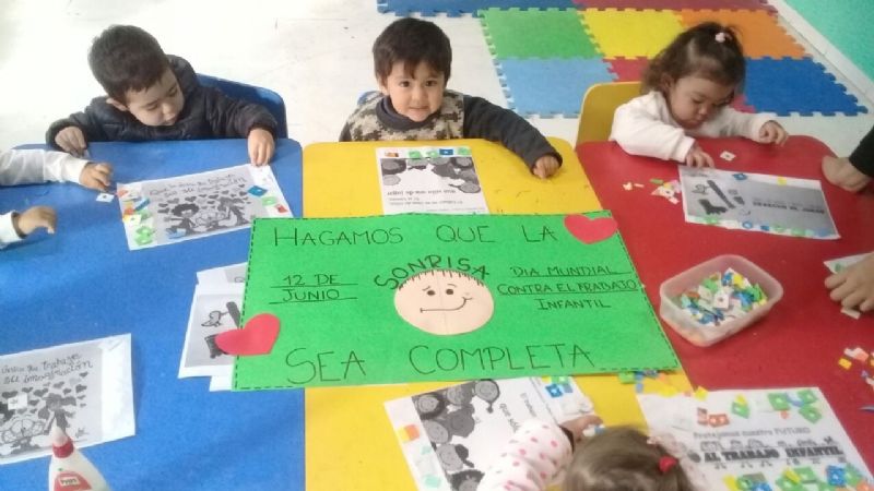 Acciones por el Día Mundial contra el Trabajo Infantil en el Senado
