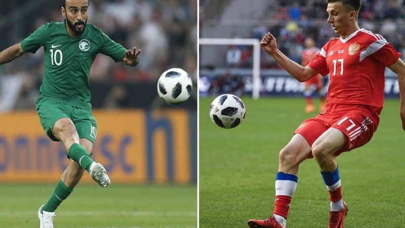 Rusia y Arabia Saudita abren el juego del Mundial 2018