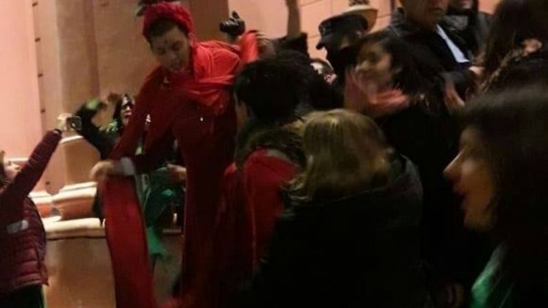 Incidentes en la Catedral por la ley de aborto