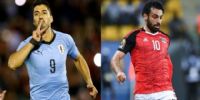 LUIS SUÁREZ y Mohamed Salah las estrellas de Uruguay y Egipto.