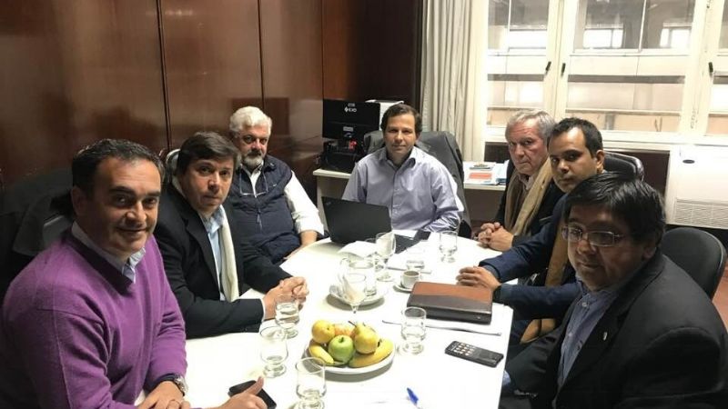 Gestiones de funcionarios y legisladores provinciales en Buenos Aires